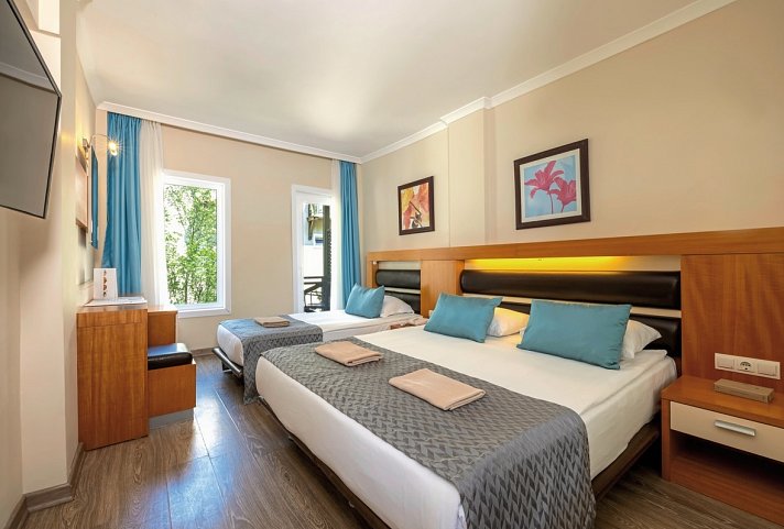 Crystal Flora Pearl Collection - Wohnbeispiel Doppelzimmer Landblick (Zimmercodierungen DBL, DPL & DC2)