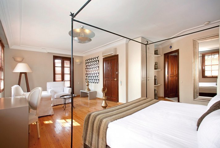 Alp Pasa Charme - Wohnbeispiel Doppelzimmer Deluxe (Zimmercodierung DD1)