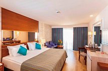 Melas Lara Hotel - Wohnbeispiel Doppelzimmer seitl. Meerblick (Zimmercodierungen DBN & DCN)