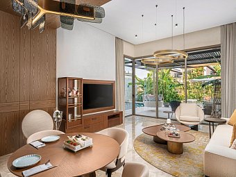 Bayou Villas Lara Antalya - Wohnbeispiel Bayou Villa 1 Schlafzimmer 2 Badezimmer (Zimmercodierung VB1)