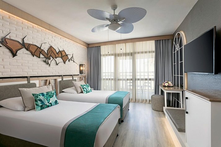Limak Arcadia Sport Resort - Wohnbeispiel Doppelzimmer Economy (Zimmercodierung DE1)