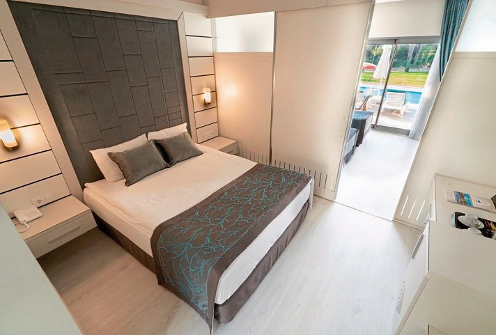 Linda Resort - Wohnbeispiel Familienzimmer Lux Garten (Zimmercodierung FB2)