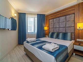 Grand Seker - Wohnbeispiel Doppelzimmer Economy (Zimmercodierung DE1)