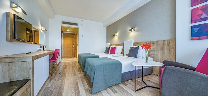 Novum Garden Side - Wohnbeispiel Doppelzimmer (Zimmercodierungen DB1, DC1 & DE1)