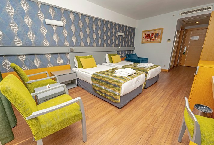 Sunis Hotel Kumköy Beach Resort - Wohnbeispiel Doppelzimmer Economy Haupthaus (Zimmercodierung DEU)