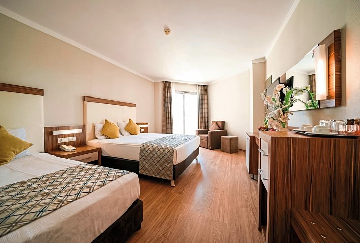 Calimera Hane Garden - Wohnbeispiel Doppelzimmer (Zimmercodierungen DB1 & DC1)