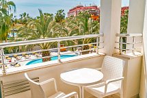 Calimera Hane Garden - Beispiel Balkon Doppelzimmer (Zimmercodierungen DE1, DB1 & DC1)