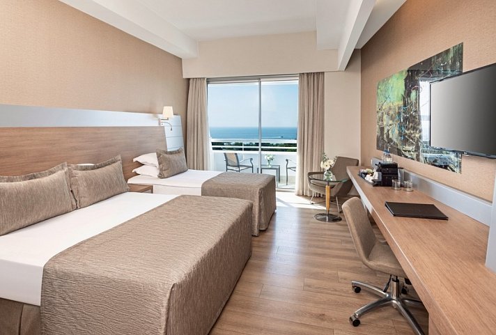 Concorde de Luxe Resort - Wohnbeispiel Doppelzimmer Deluxe Meerblick (Zimmercodierungen DDM & DCM)