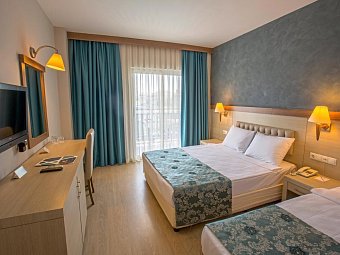 Side Aquamarin Resort & Spa - Wohnbeispiel Doppelzimmer (Zimmercodierungen DB1 & DC1)
