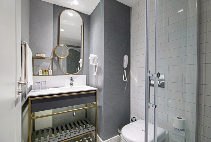 Fame Residence Göynük - Beispiel Bad Doppelzimmer (Zimmercodierungen DB1 & DC1)