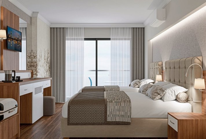 Annabella Diamond Hotel - Wohnbeispiel Doppelzimmer (Zimmercodierungen DBL, DCL & DBM)