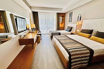 Sidera Kirman Premium - Wohnbeispiel Doppelzimmer seitl. Meerblick (Zimmercodierungen DBN & DB2)