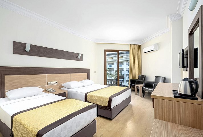 Caretta Beach Hotel - Wohnbeispiel Doppelzimmer (Zimmercodierungen DB1 & DC1)