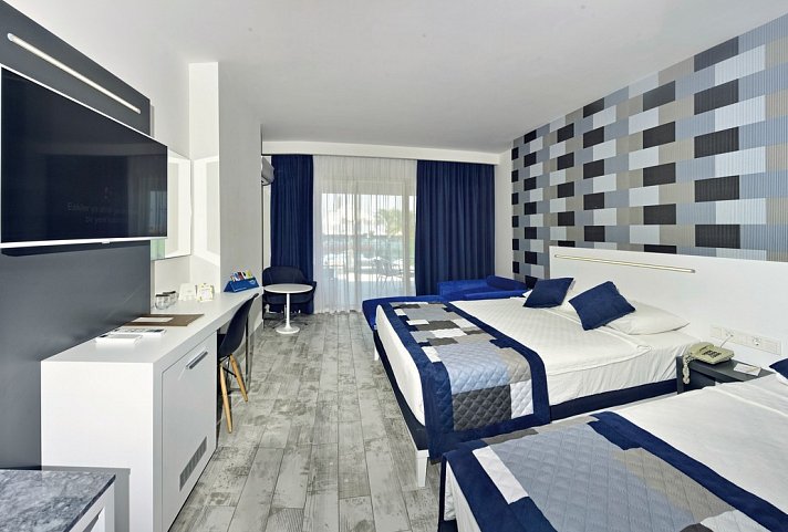 White City Beach - Wohnbeispiel Doppelzimmer Superior seitl. Meerblick (Zimmercodierung DSN)