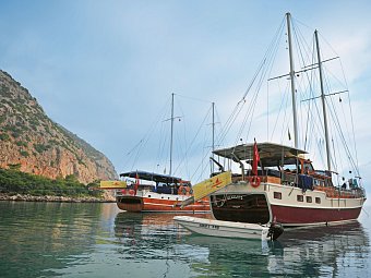 Blaue Reise Türkische Riviera