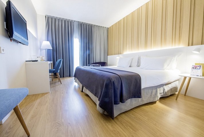 Hotel Silken Ramblas Barcelona - Wohnbeispiel Doppelzimmer Standard (Zimmercodierung DG1)