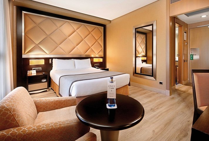 HCC St. Moritz - Wohnbeispiel Doppelzimmer Standard (Zimmercodierung DG1)