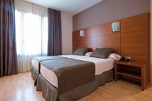Hotel Via Augusta - Wohnbeispiel Doppelzimmer Standard (Zimmercodierung DG1)