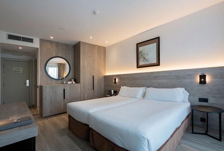 Attica 21 Barcelona Mar - Wohnbeispiel Doppelzimmer Attica (Zimmercodierung DB1)