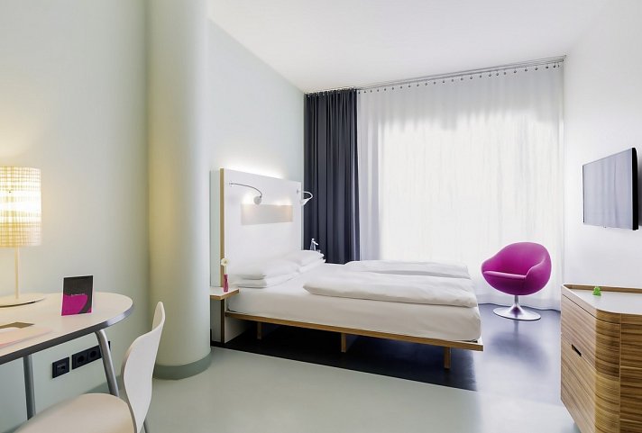 Ku'Damm 101 Hotel - Wohnbeispiel Doppelzimmer Komfort (Zimmercodierung DF1)