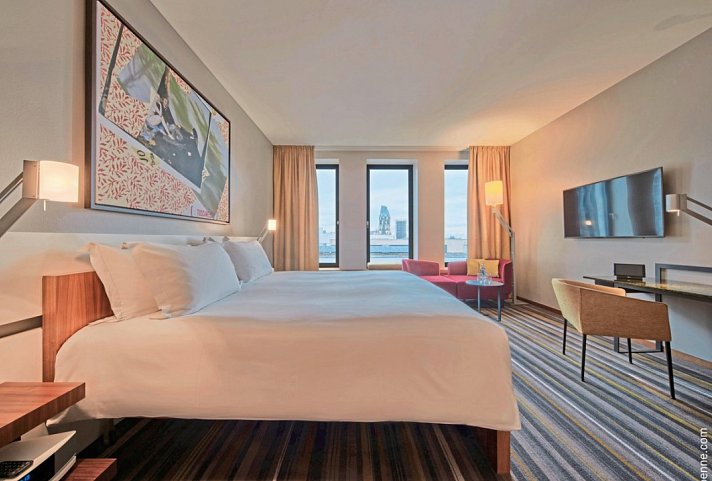 Dorint Kurfürstendamm Berlin - Wohnbeispiel Doppelzimmer Komfort (Zimmercodierung DF2)