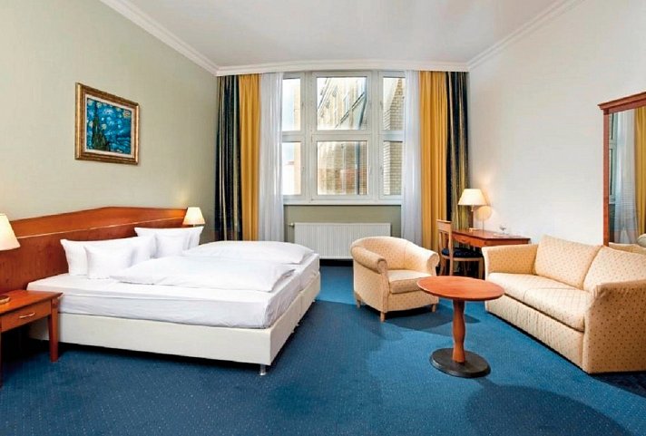 Wyndham Garden Berlin Mitte - Wohnbeispiel Doppelzimmer Standard (Zimmercodierung DB1)
