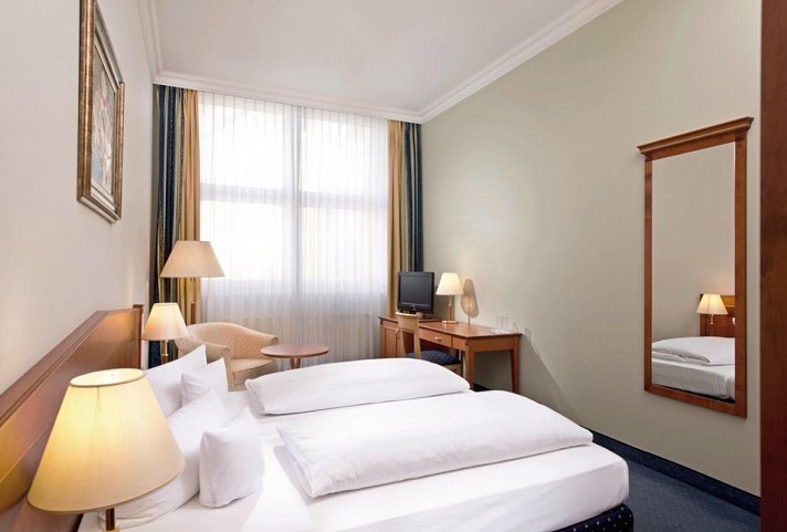 Wyndham Garden Berlin Mitte - Wohnbeispiel Doppelzimmer Standard (Zimmercodierung DB1)
