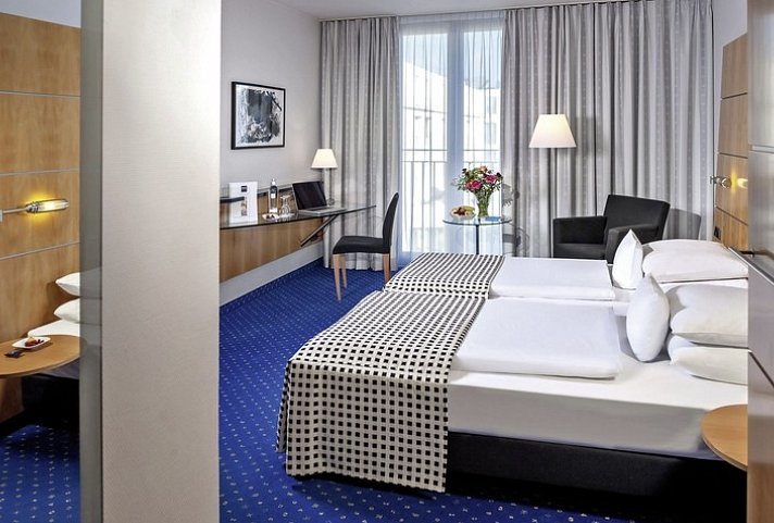 Dorint Hotel Potsdam - Wohnbeispiel Doppelzimmer Standard (Zimmercodierung DG1)