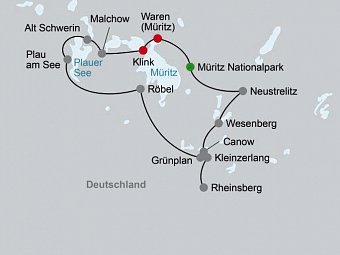 Rund um Müritz & Plauer See
