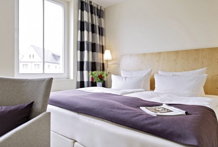 Hotel Kleines Meer - Wohnbeispiel Doppelzimmer Altstadt (Zimmercodierung DB1)