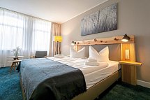 Waldhotel Eiche - Wohnbeispiel Doppelzimmer (Zimmercodierungen DB1 & DP1)