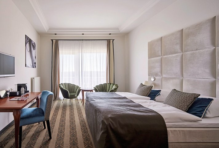 Van der Valk Resort Linstow – Hotel - Wohnbeispiel Doppelzimmer (Zimmercodierungen DB1 & EB1)