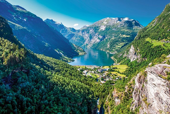 Imposantes Fjordland - Geirangerfjord
