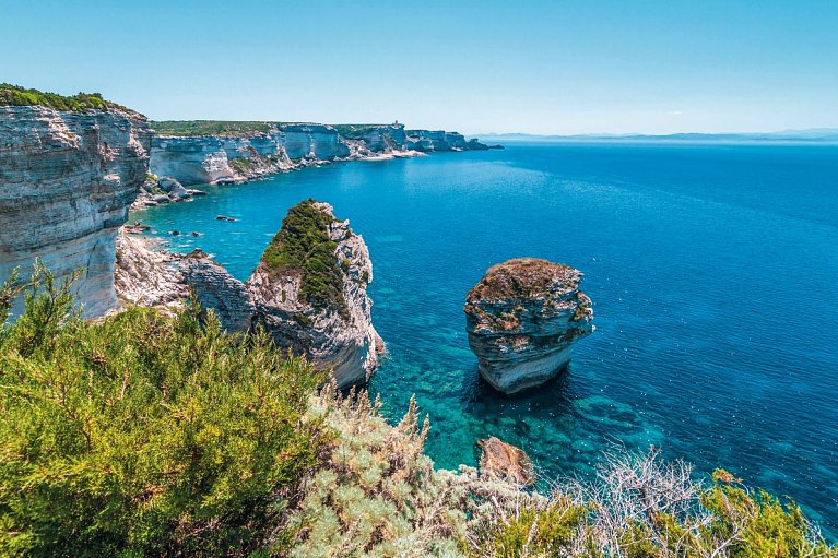Korsika - ein Gebirge im Meer - Bonifacio-Klippen