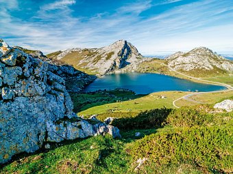 Zauberhafte Natur und reizvolle Städte Nordspaniens - Covadonga-Seen, Picos de Europa