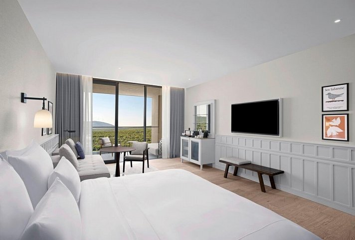 Akra Didim - Wohnbeispiel Doppelzimmer Deluxe Gartenblick (Zimmercodierungen DDG, DCG & DD1)