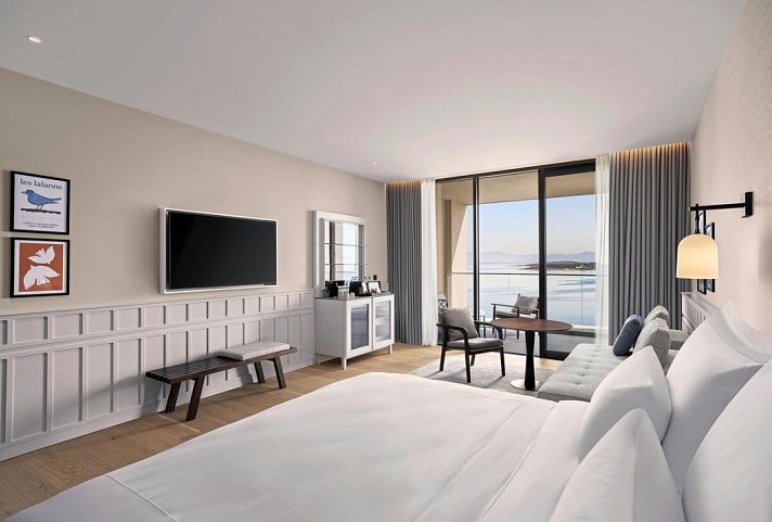 Akra Didim - Wohnbeispiel Doppelzimmer Deluxe Meerblick (Zimmercodierungen DDM, DCM & DD2)