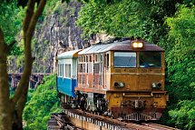 Nord-Thailand Kaleidoskop (mit Baden) - Thailand-Burma-Eisenbahn, Kanchanaburi