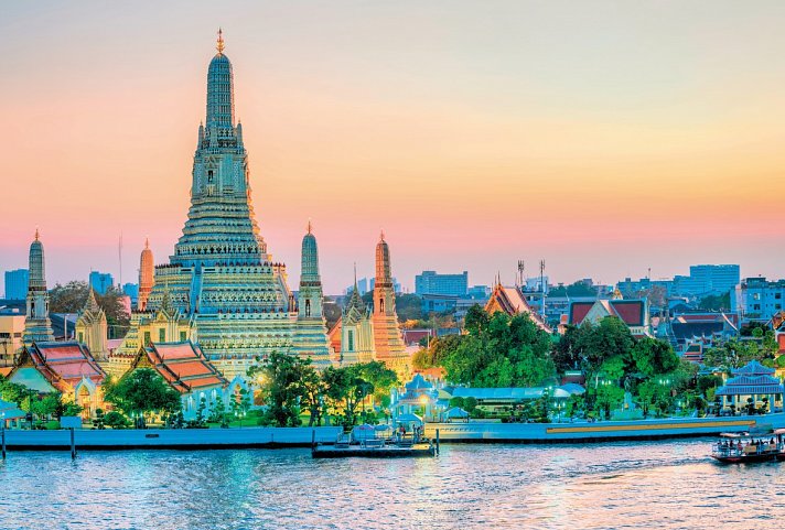 Route des Südens - von Bangkok nach Phuket (Gruppenreise) - Wat Arun Tempel