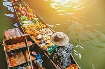 Nord-Thailand Kaleidoskop (Gruppenreise, ohne Bangkok) - Schwimmender Markt Damnoen Saduak