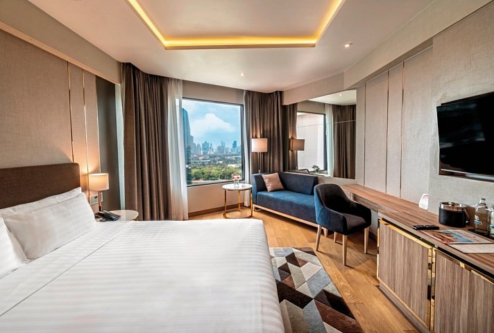 Rembrandt Hotel Bangkok - Wohnbeispiel Premier (Zimmercodierung UB1)