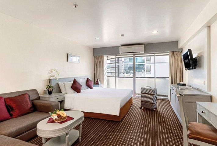 Furama Silom Bangkok - Wohnbeispiel Superior (Zimmercodierung US1)