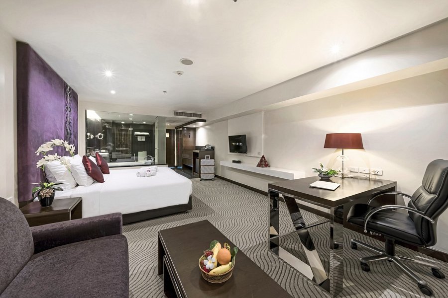 Furama Silom Bangkok - Wohnbeispiel Deluxe (Zimmercodierung UD1)