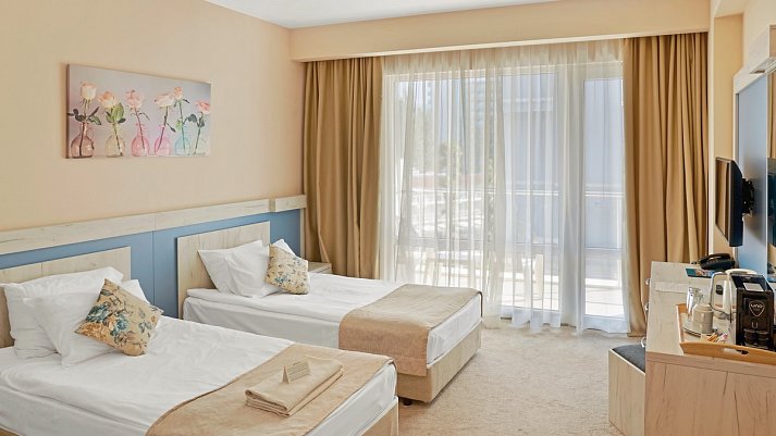 DIT Evrika Beach Club Hotel - Wohnbeispiel Doppelzimmer Premium (Zimmercodierung DM1)
