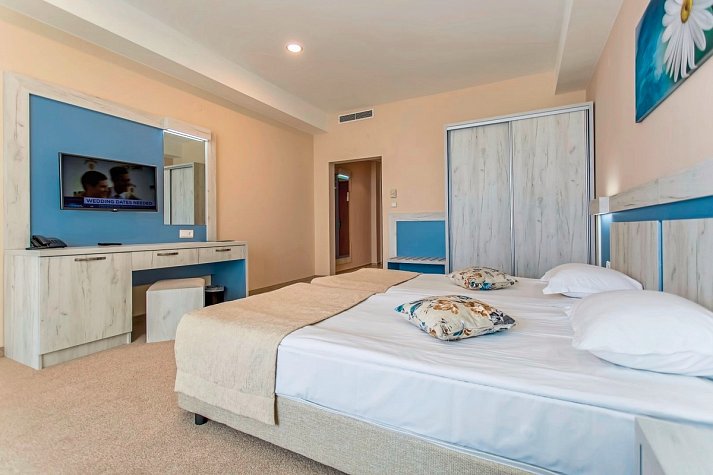 DIT Evrika Beach Club Hotel - Wohnbeispiel Doppelzimmer Premium (Zimmercodierungen DMM & DMP)