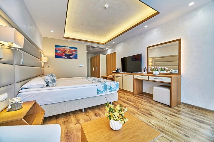 Bilyana Beach Hotel - Wohnbeispiel (Zimmercodierungen DB1, DBM, DBN, DE1 & DQN)