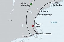 Farbenpracht des Indian Summer (ab Boston/bis New York)