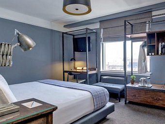 Eurostars The Boxer - Wohnbeispiel Standard One King Bed (Zimmercodierung UG2)