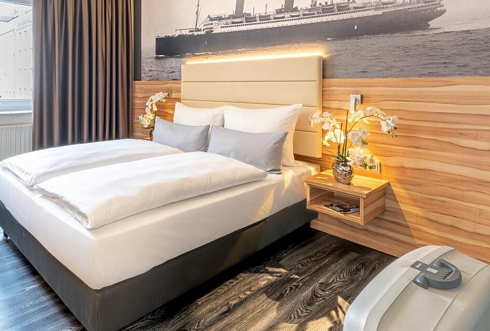 PLAZA Premium Columbus Bremen - Wohnbeispiel Doppelzimmer Standard (Zimmercodierung DG1)