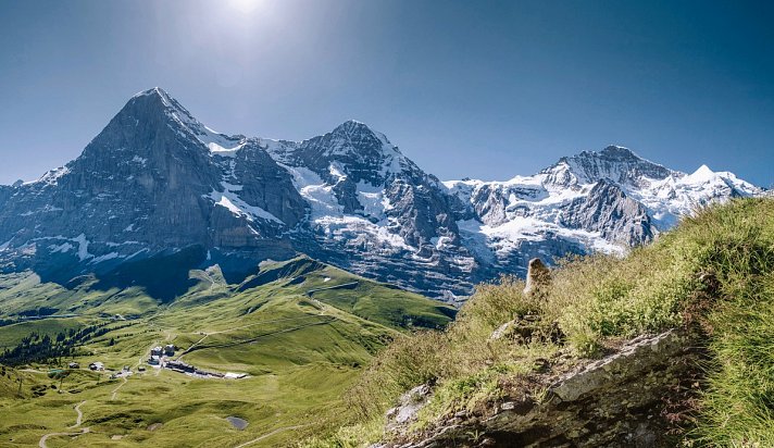 Die idyllische Bergwelt der Jungfrauregion
